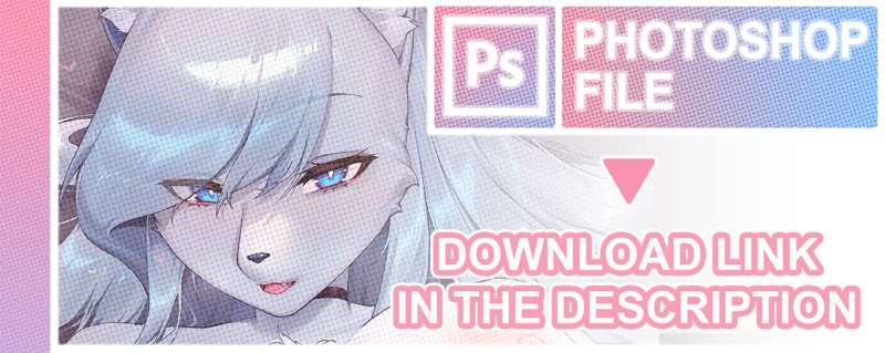 Freaky Fresh Fox :! Photoshop File