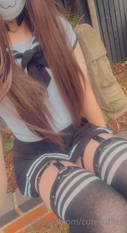 🌲 I went outside dressed up 🌲

My heart was racing, I had no..