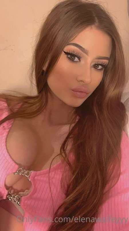 Stare at anything that is pink 💗 💕 💓 💖