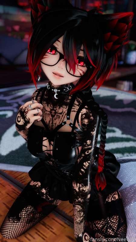 Part.2 &lt;33

Some rare feet pic in this one o.o

#vr #hentai #anime #goth #scene #emo #boobs #tattoos