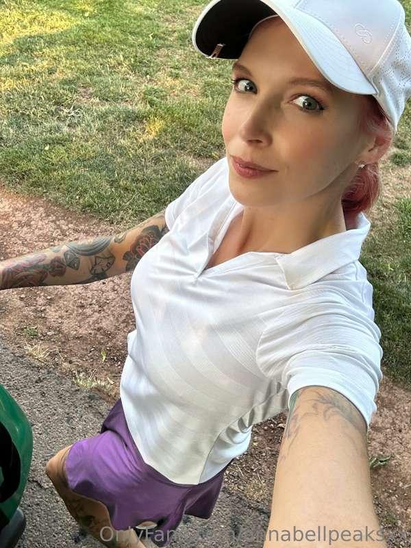 What a perfect day to grab a long iron and fill those holes!..