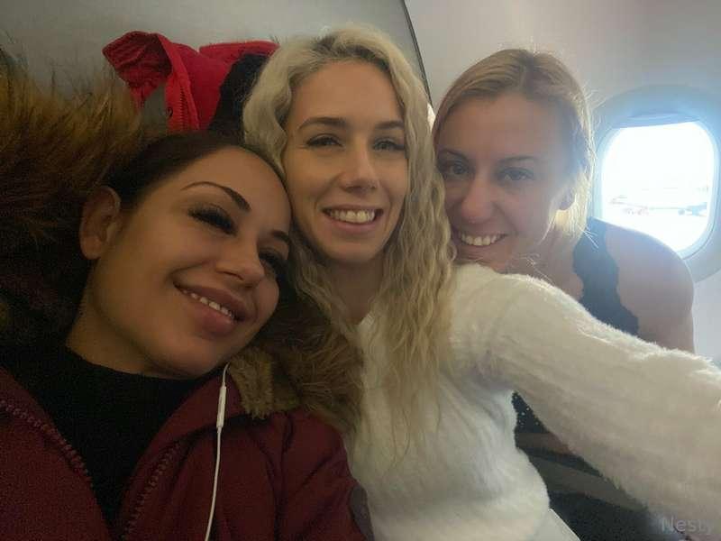 On the way home with @princessnikki5 and @nomimeloneofficial..
