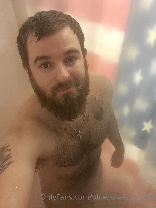 Nice steaming hot shower...