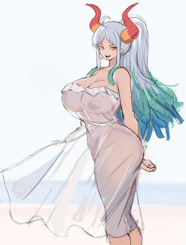 Yamato sundress sketch