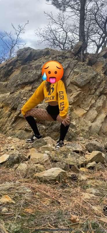My little hike was so fun🙈🖤