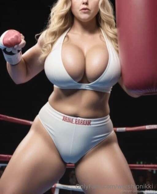 Your turn next, after I'm done punching this punching bag as..