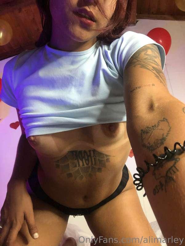 Like this if you can picture me riding your cock 😈