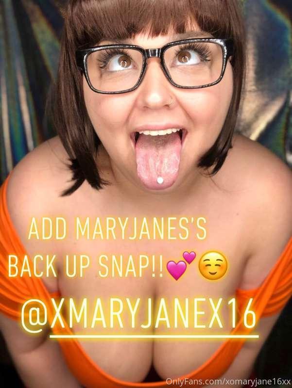 Snap was locked! Add my back up snap.😋💕
xmaryjanex16 💕