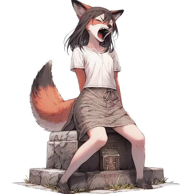 Asked to Stand In for the Shrine Fox