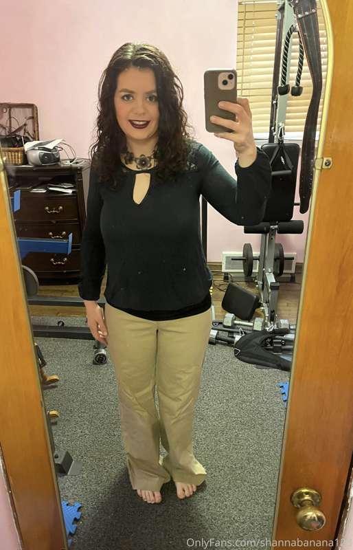 New picture of me in my outfit today