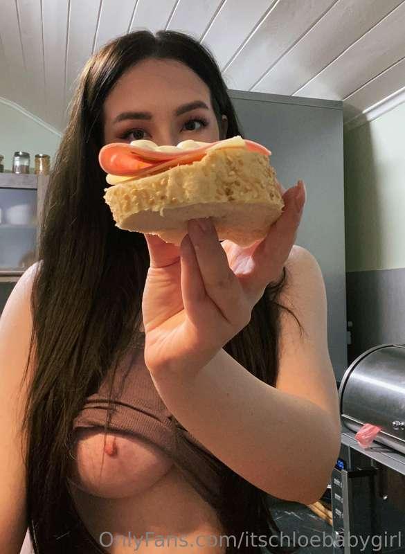I made you a sandwich 🥺