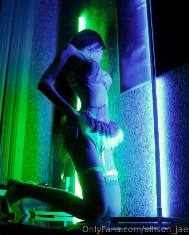 🔥Photo in neon lights💙💚