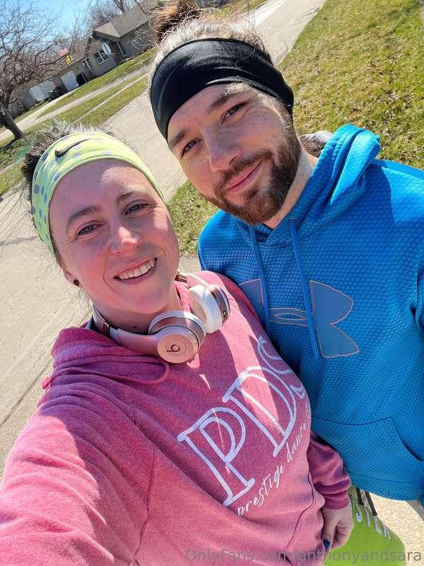 I’m on day 29!! It’s easy when I get to run with this hottie..
