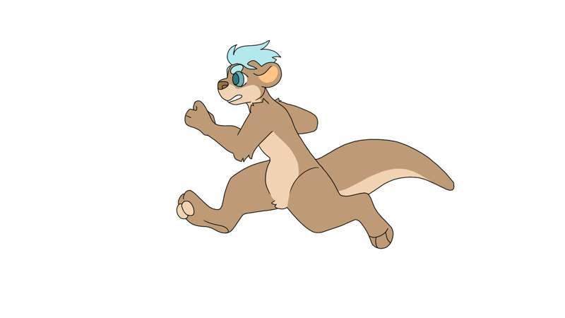 All rendered otter run for the next animation meme ^3^