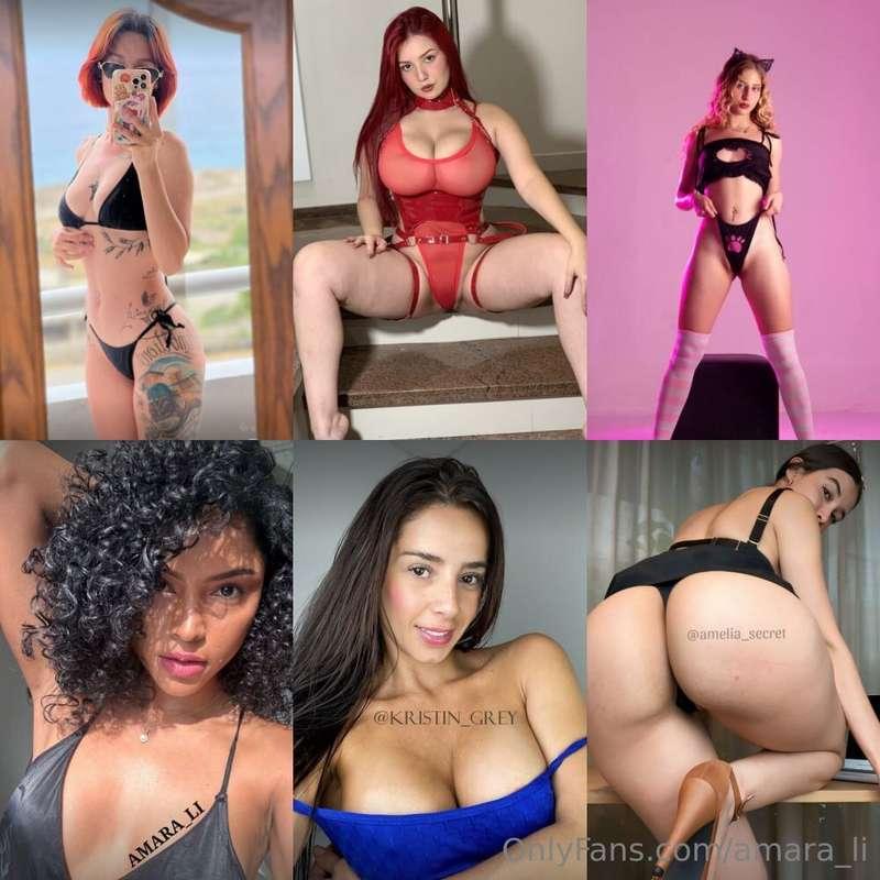 ❤️ @melindadare ❤️💋 @gabythicc 💋😈 @melissabaexxx 😈✨🖤 @AMARA_..