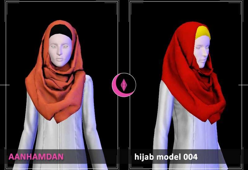 AANHAMDAN HIJAB MODEL 004