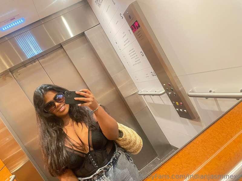 Would you take a ride with mee up abd down in this elevator?..