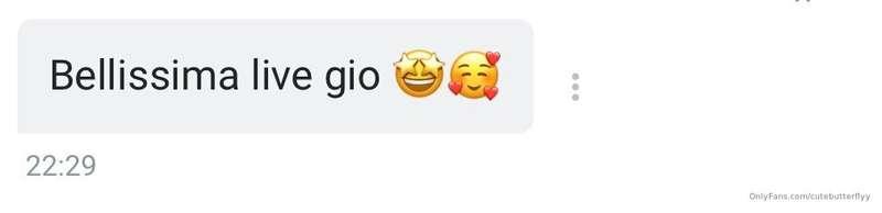 Se volete la live di ieri sera, scrivetemi🥰😝