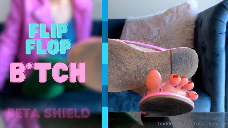 [4K][ASMR] Flip Flop beta B*tch Gooning - Femdom POV for Bet..