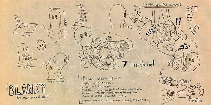 Blanky the ghost!