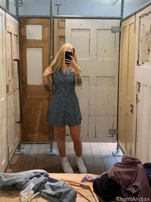 Considering buying this dress. Don't you think I'd look cute getting ass fucked in it?