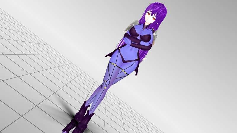 MMD Lancer - Scáthach 3DCG