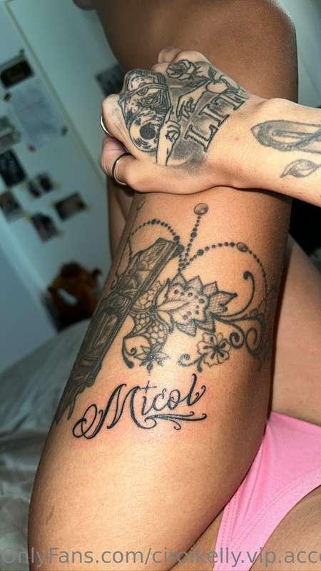 Ciao ragazzi!🫸 non siete pronti 🫷Ieri mi sono tatuata il nom..