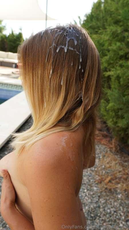 I heard it's good for the hair? 😜