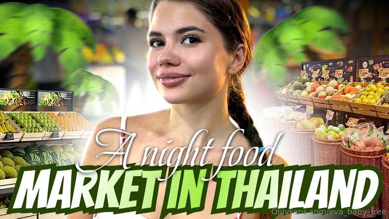 Night markets in Thailand are full of surprises, and I could..