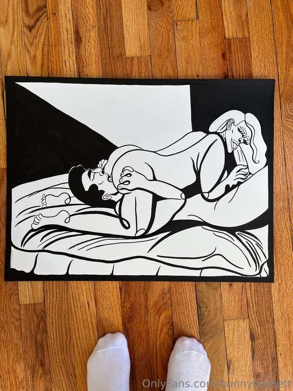 sold one of my drawings the other day 🥰 what do you think of..