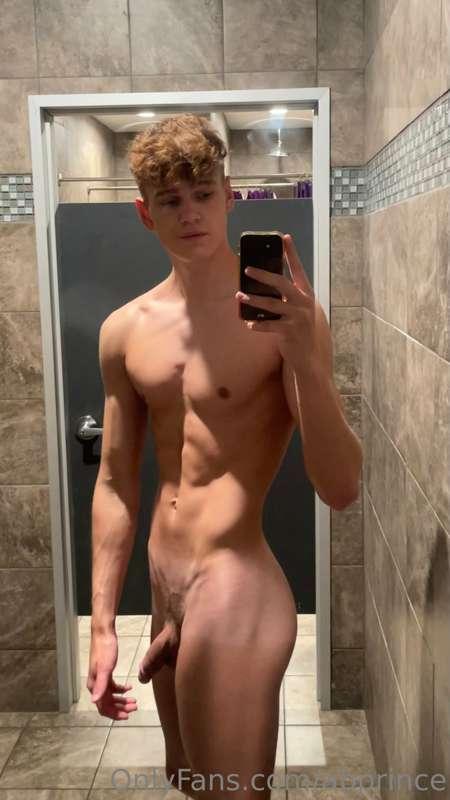 Just got done at the gym. Thought it would be the perfect ti..