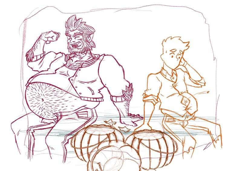 WIP - Scott and Oz’s Halloween stuffing 