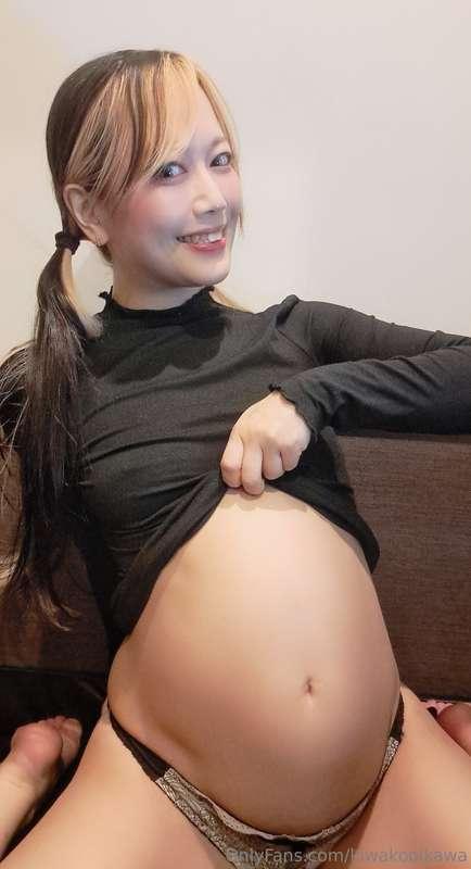 Off shot after the inflated belly vid💓