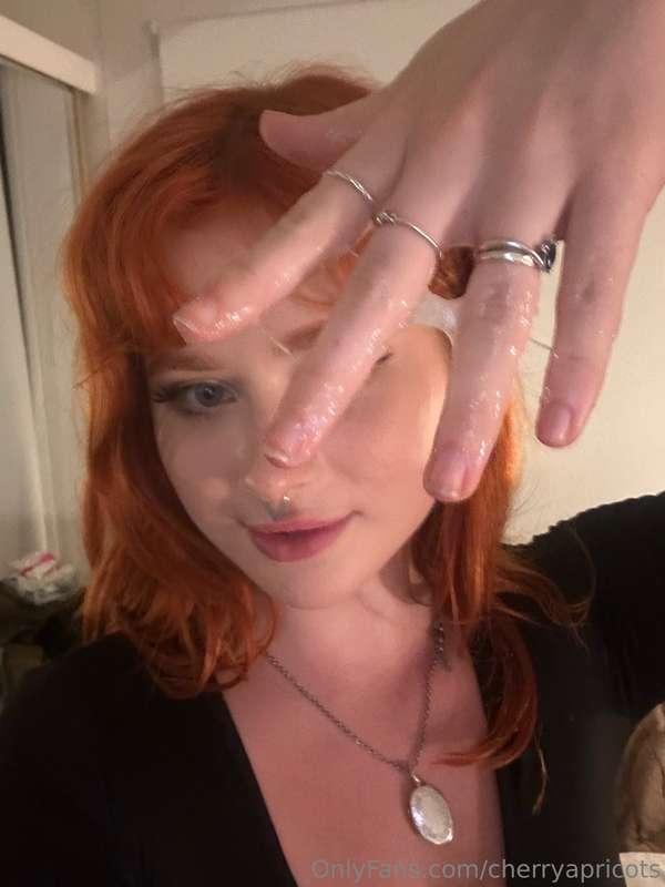 I love cumshots in my hands too, licking it all up for you t..