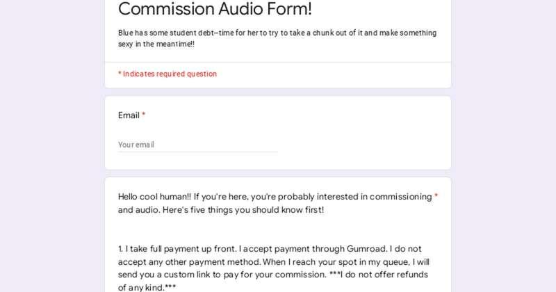 Commission Audios: Everything You Need to Know!
