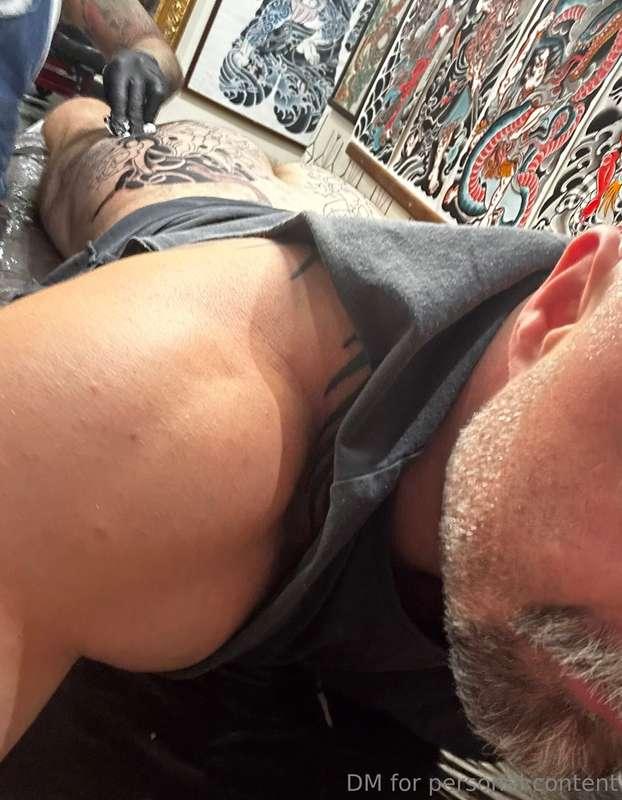 Tatts in progress boys