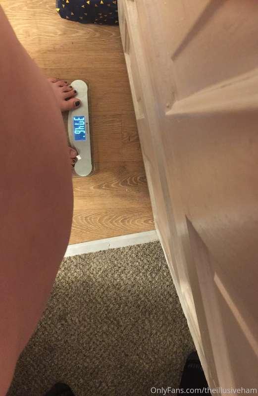 Thanksgiving weight update before I went to sleep last night..