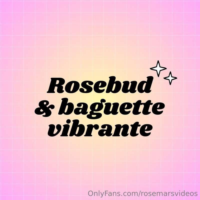 Double plaisir avec mon rosebud bien en place pendant que je..