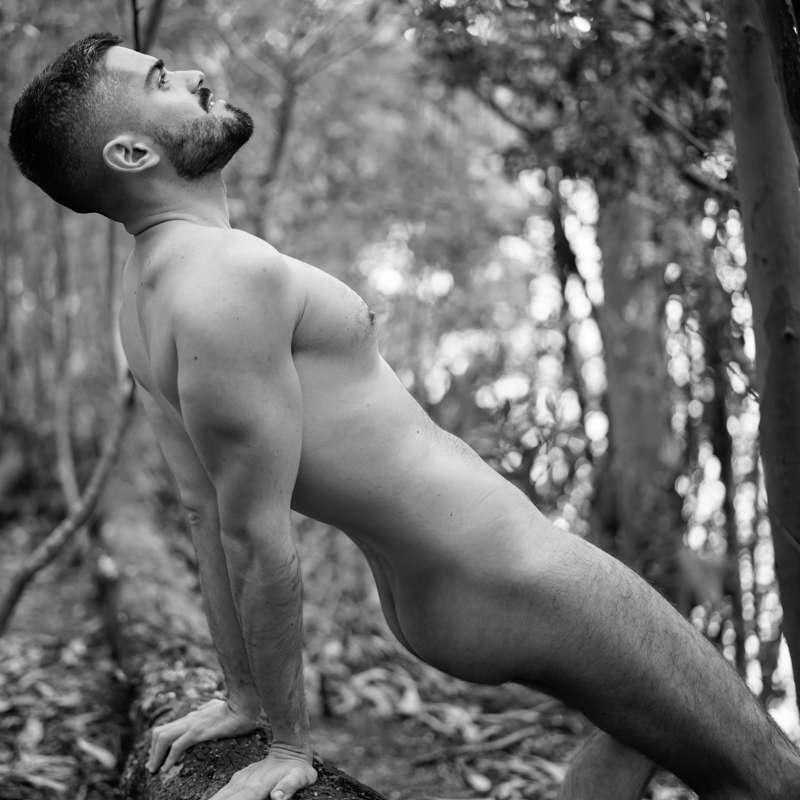 black and white naked art!