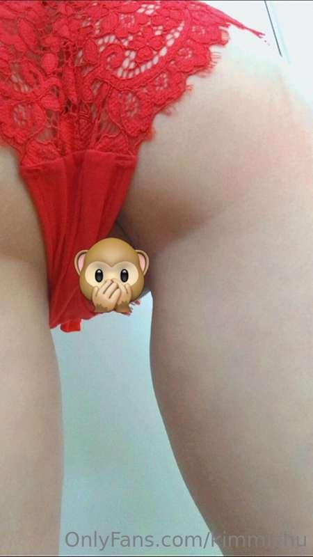 Saucy preview of my red panties
