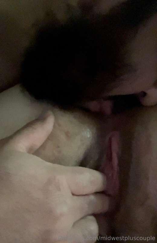 Who wants to watch hubby eat my ass and rub my clit?! I’m th..