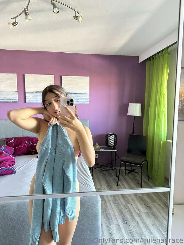 What suits me better? Blue, white, or youu? 🥺💞