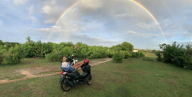 The most wonderful rainbow ? that I saw in my life ❤️??