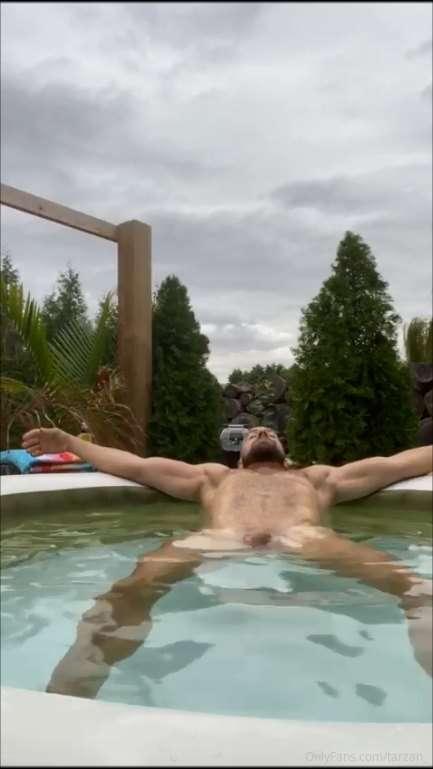 It's not always the water temp that makes a hot tub hot...