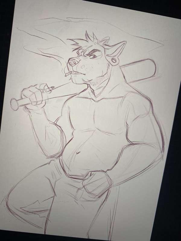 WIP of the big man!