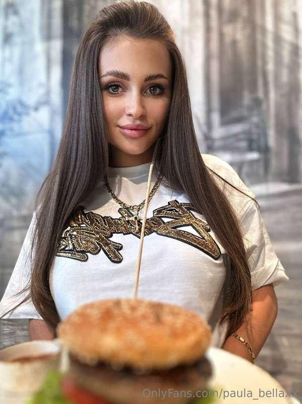 Sometimes I like to eat something very tasty and caloric......