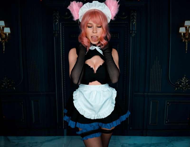 Maid Mash Kyrielight - FGO 😜 Cosplay Photo