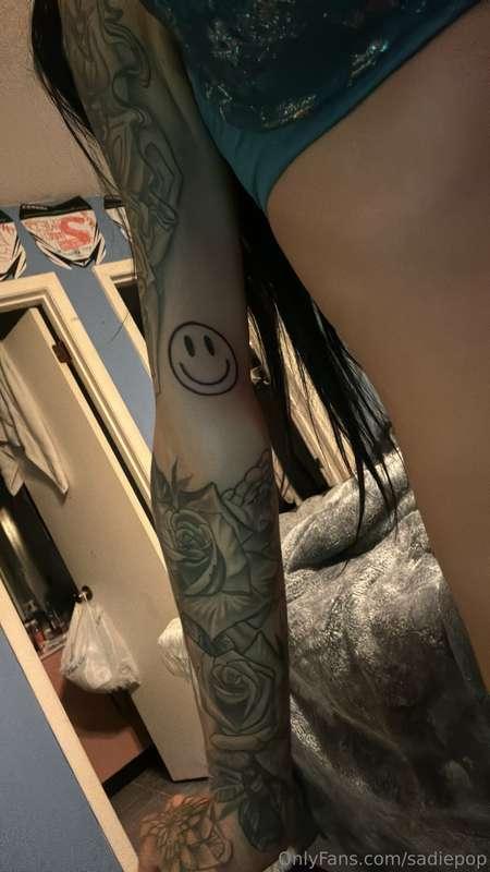 New tattoo onlyfans can see it exclusively