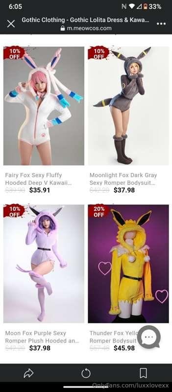 I told myself I can't buy anymore costumes.. but if someone ..