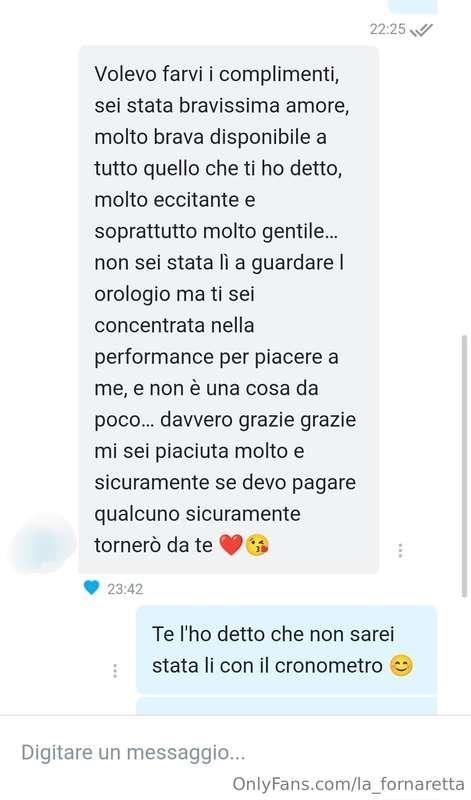 "Un Fan dopo una live di coppia"Sono davvero felice di ricev..